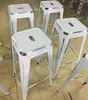 Wholesale indoor and outdoor setting stylish white color vintage bar chair for pub