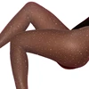 Summer Fishnet Diamond Pantyhose Women Sexy Fashion Shiny Net Tights Female Slim Rhinestone Mesh Nylon Stockings Tights