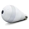 1080p 360 degree camera night vision wifi ip fisheye light bulb security cctv wireless camera