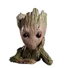 Perfect gift baby groot plastic flower pot for home or office