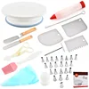 24 piece bakeware tools cake decorating kits plastic cake decorating tips set