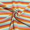 High quality colorful striped soft knitted cotton yarn dyed shirt sweaterfabric stripe