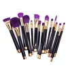Foundation cosmetic travel makeup brush set for face