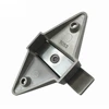 Custom steel stainless aluminum cooper investment cast steel foundry
