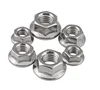 hebei good price M6 M8 M12 serrated flange nuts