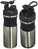 800ml/28 ounce stainless steel gym fitness shaker bottle