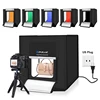 PULUZ 40cm Folding Portable 30W 5500K White Light Photo Lighting Studio Shooting Tent Box Kit photography Studio