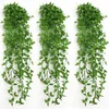 Simulation grape leaf plastic evergreen vine leaf decoration pipe ceiling winding artificial rattan