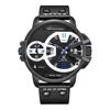 China Factory Sport Wrist Watch Luxury Wholesale Custom Logo Quartz Watch Genuine Leather Band OEM Wrist Watch