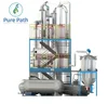 continuous operation more secure less coking waste black engine oil distillation machine plant to high quality product base oil