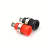 4mm Banana Female Jack Socket Panel Mount Binding Post Connector 2 Colors for 4mm Banana Connector