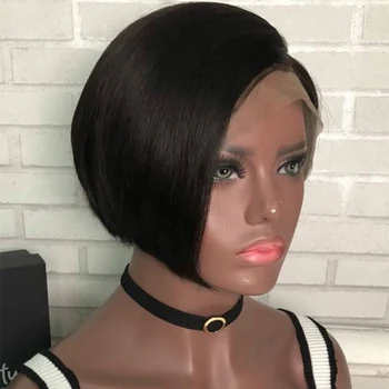 lace bob human hair wigs