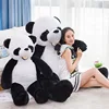 Free Shipping 140cm Soft Plush Animal Toys Panda Skin Semi-finished Coat Cute Fashion Doll for Children Girl Gift Niuniu Daddy