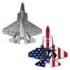 For USAF Veteran Gift F-35 Lightning Aircraft Model US Air Force Military Challenge Coin