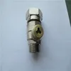 Yuhuan 1/2'' 3/4" Connector 2019 Lead Free Full Port High Fashion Large Gate 6000psi Non-return Ms 58 Valve