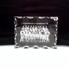 Beauty Engraving 3d Laser Crystal 3d Glass Photo Cube For Gift Custom Paper Weight 3d Crystal Cubes Factory