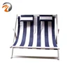 30years Experience Manufacturer Supply Double Seats Wooden Frame Deck Chair For Beach Leisure