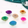New product colorful agate handle rough stone cutting knob for bedroom drawer AG-0001