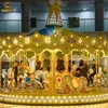 Christmas fairground amusement ride small carousel antique merry go round carousel for sale