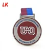 Custom stamping raised metal sports events award metal medal