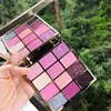 Amazon hot selling Private label eyeshadow palette cosmetics makeup custom 12 color pressed eyeshadow palette high pigments