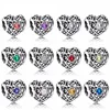 Vintage 100 % 925 Sterling Silver Aquarius Stars Zodiac Sign Beads 791784PE 791784SSA 791784NOP 791784CI 791784NLB