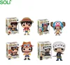 One Piece Luffy Qiao Ba Ai Si Luo big head doll boxed model ornaments FUNKO POP