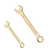 Hebei Botou non sparking aluminum bronze alloy ring and open combination spanner