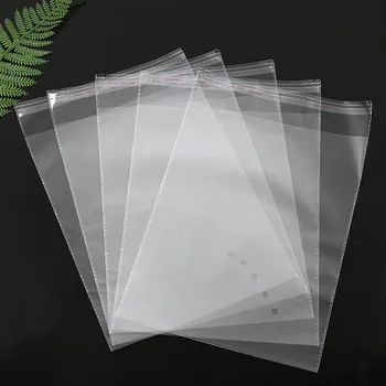 small poly bags clear