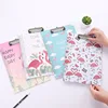 A4 thickened paper clip cartoon office folder data splint with hanging head splint