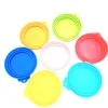BPA free silicone pet food can lid for dog and cat