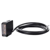 Relays Output Retro Reflective Photoelectric Sensor Switch 220v AC/DC Built-in Amplifier Optical Sensor with 9m range