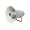 511028 15w outdoor Ip67 waterproof plastic PA BGM long distance ip network tweeter power horn speaker with RJ45 interface