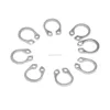 Metric 18-8 Stainless Steel External Snap Retaining Ring for Shaft
