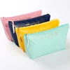 2019 The Newest Design Travel Waterproof PU Leather Metallic Gold Foil Printing Cosmetic Pouch Bag