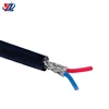 Customsized YGCP/YGZP High Temperature Silicone Tinned Copper Braid 2 core 0.08mm 0.12mm 0.5mm Shielded Cable Wire