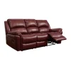 Modern American Style Furniture Rocker Functional Leather Recliner Sofa