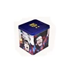 Promotional Custom Durable Rectangle Hinges Tin Box With Lid For Candies Packing
