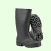 PVC Upper Material cheap work safety rain boots steel toe cap