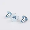 Wholesales price metal zinc coated flat head metric round base locking t nut from China