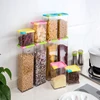 Online Shopping Factory Hot Sales Rectangle Plastic Food Storage Containers With Magic Lid For Home Office Canteen School Use