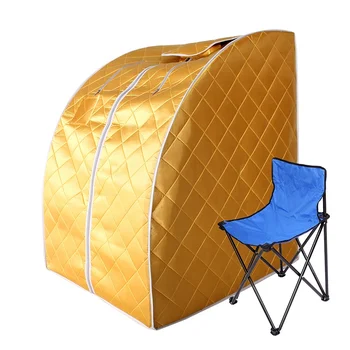 Mobile Sauna Tent For Low Emf Full Body With Sauna Chair Portable