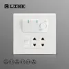 2 USB Wall socket with multi plug