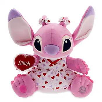 Peluche Rosa De Lilo Y Stitch De 12 Pulgadas Con Diseno De Angel