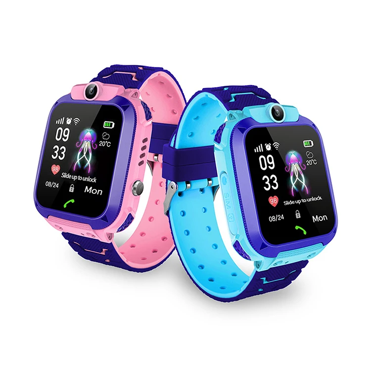 Waterproof boys girls kids smart watch 2019 bracelet children smart watches phone with camera sim card