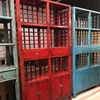 019 new design Chinese Antique Solid Reproduction bookshelf shelf