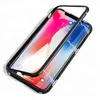 2019 Hot Tempered Glass Magnetic Adsorption Phone Case For iPhone X