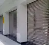 electric steel roll up doors, roller shutter doors