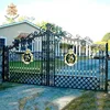 Home decorative modern luxury iron driveway gate NTIG-155A