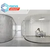 Simple White Clothing Store Design Concept Stainless Steel Display Rack Clothing Clothing Rack Gold Display